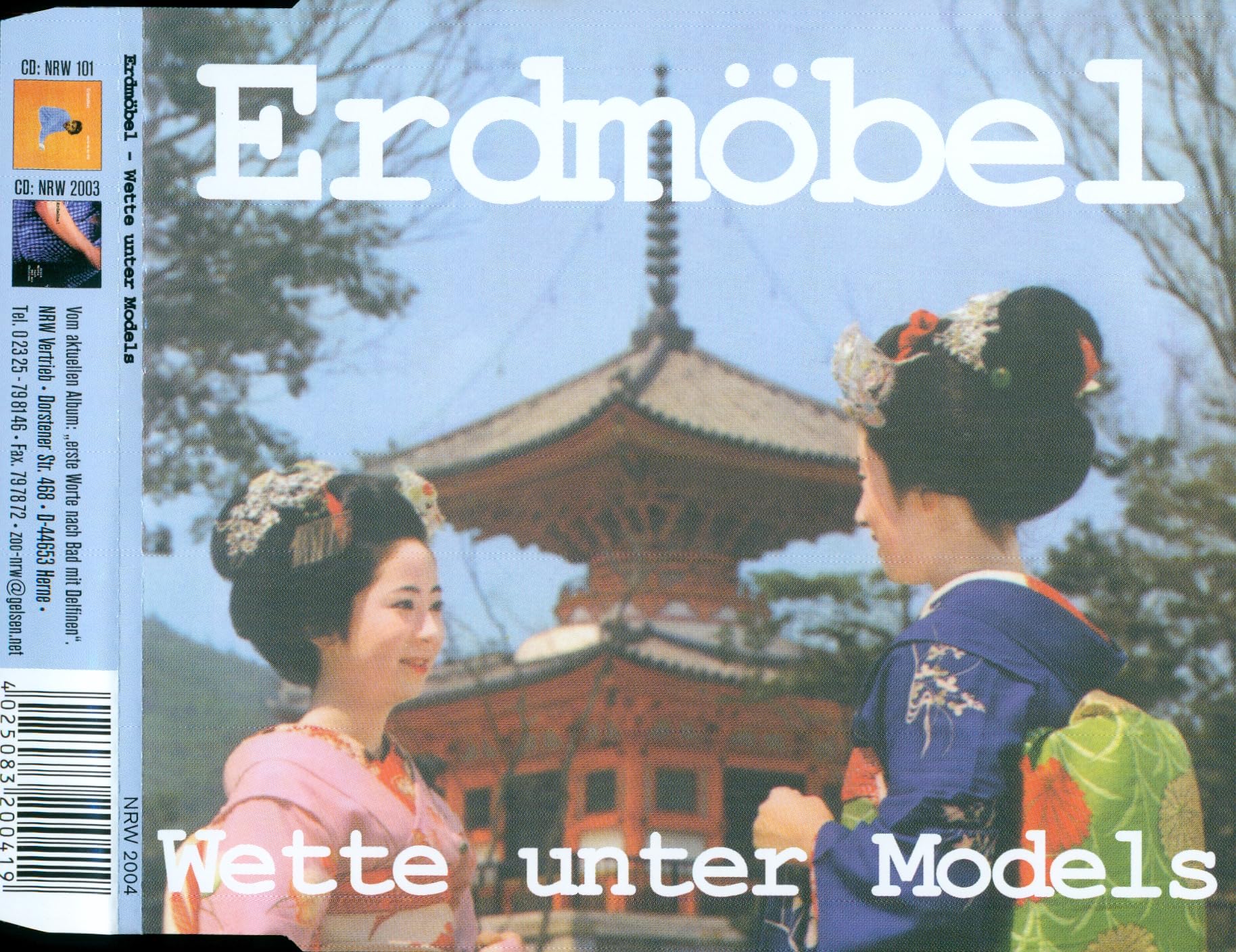 Wette Unter Models (4 Versions, 1999) cd