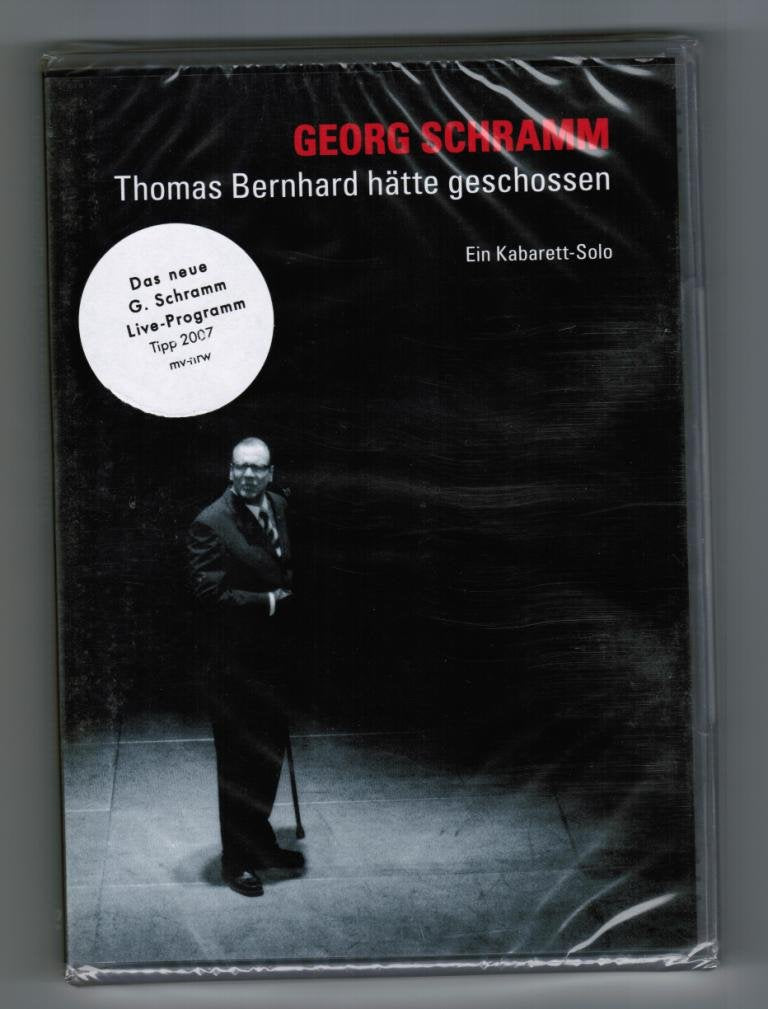 Product Image: Georg Schramm - Thomas Bernhard hätte geschossen