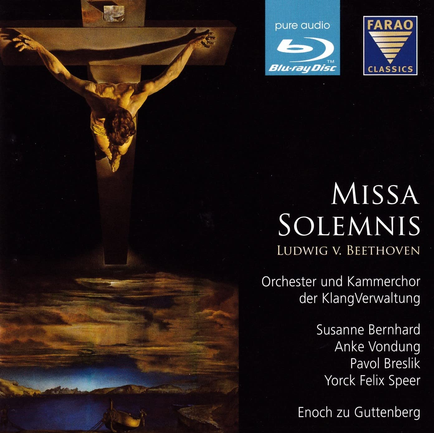 Ludwig van Beethoven: Missa Solemnis - Liveaufnahme aus dem Herkulessaal der Münchner Residenz (Pure Audio Blu Ray-Disc / inkl. Audio CD) Classical