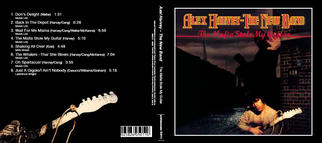 Alex Harvey - The Mafia Stole My Guitar (Digipak) Music