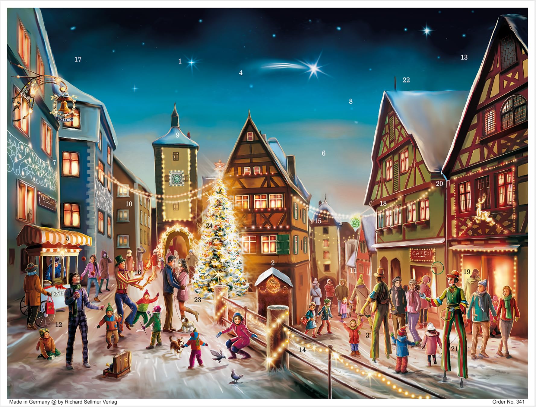 Adventskalender " Rothenburg" Calendars