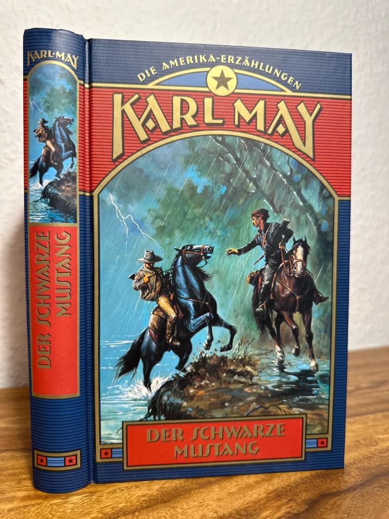 Der schwarze Mustang. Reiseerzählung. - May, Karl (1842/1912) book