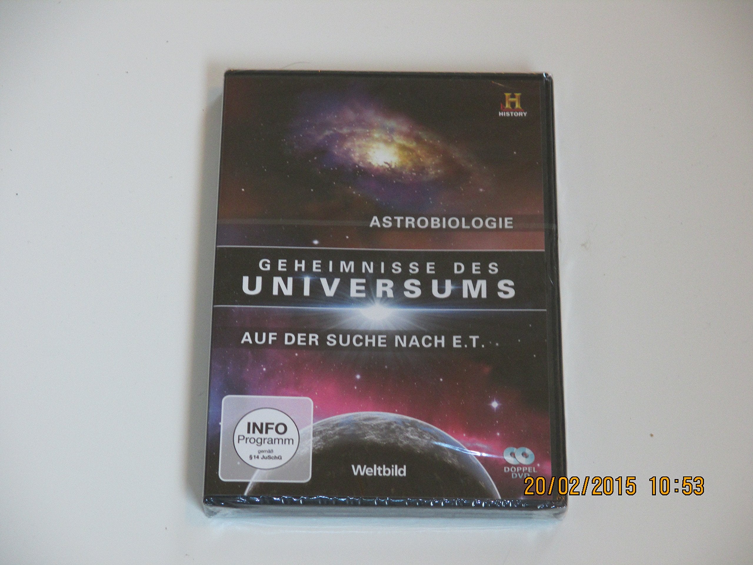 Geheimnisse des Universums / Astrobiologie / Auf der Suche nach E. T. / Doppel-DVD / History / Weltbild Movies