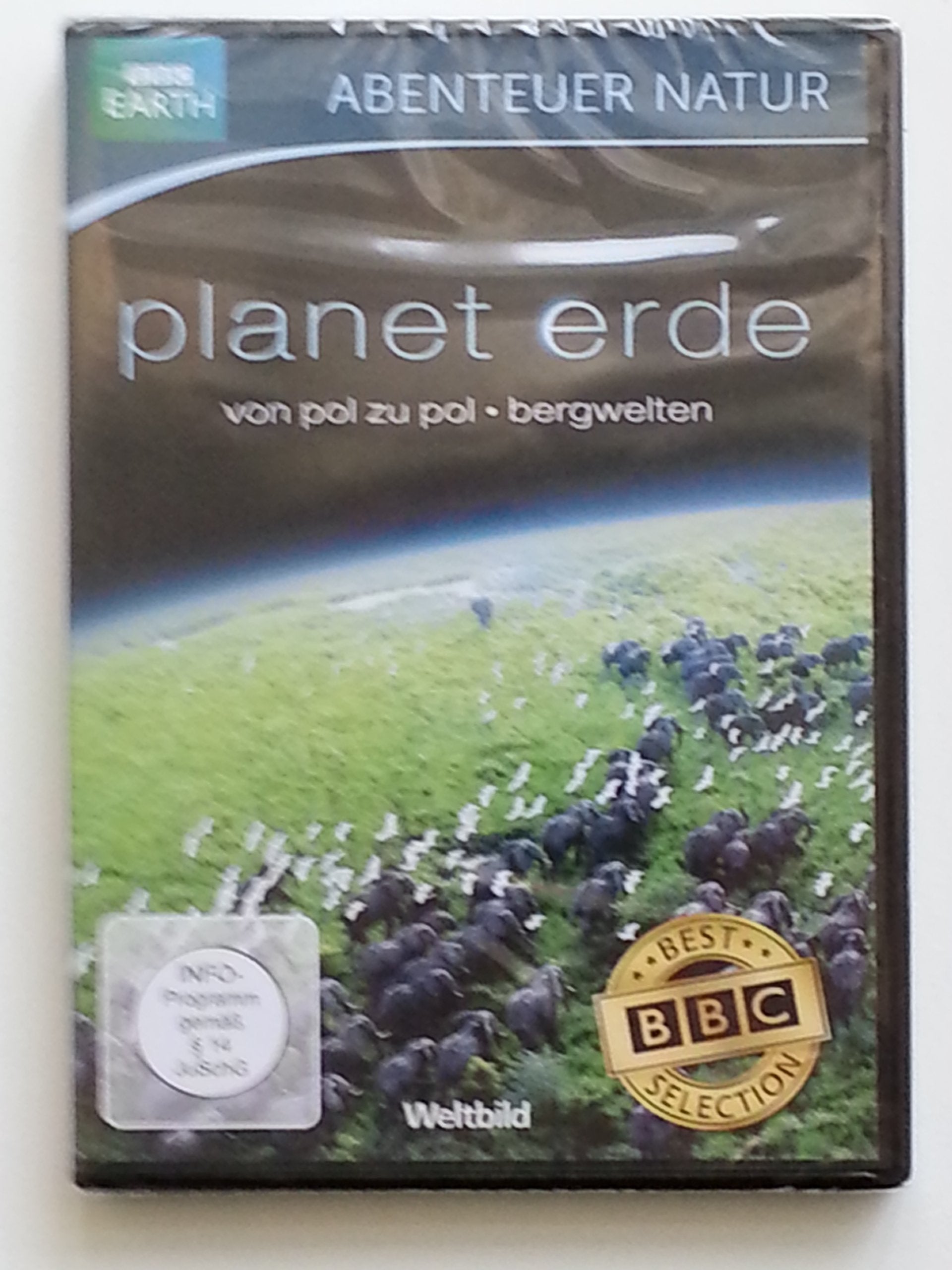 Planet Erde - von Pol zu Pol - Bergwelten / Abenteuer Natur / BBC Earth / Weltbild / DVD Books