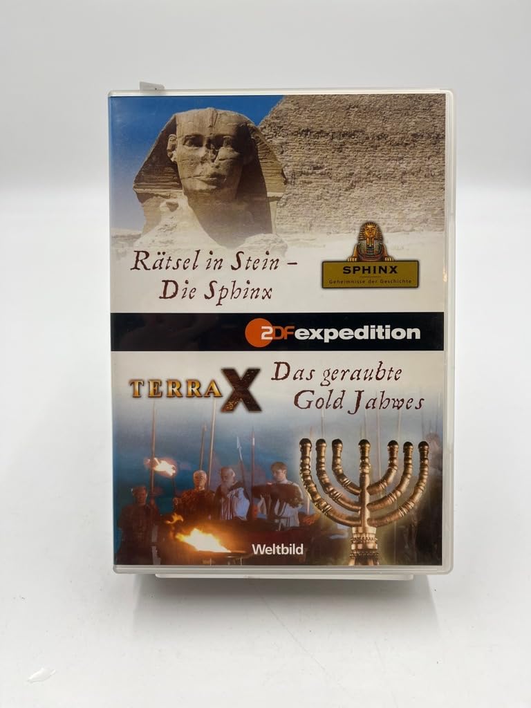 Das Beste aus Terra X, Sphinx & Co. - 2 Folgen - Raetsel in Stein - Die Sphinx + Das geraubte Gold Jahwes, neu Books