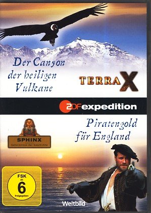 Terra X - 2 Folgen - Der Canyon der heiligen Vulkane + Piratengold fuer England Films