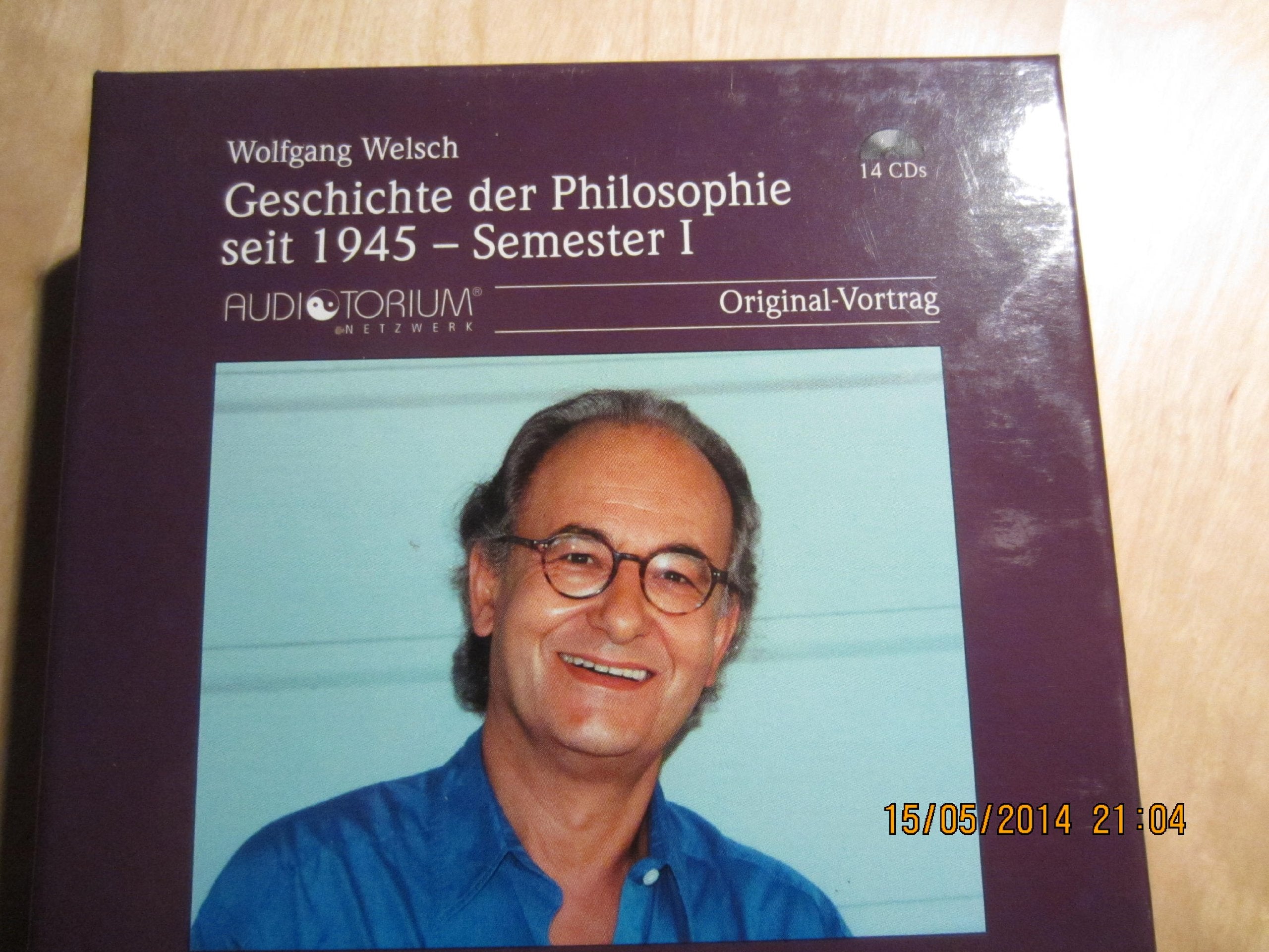 Geschichte der Philosophie seit 1945 - Semester I: Vorlesungen an der Friedrich-Schiller-Universität Jena SS 1998, (14 CDs) Books