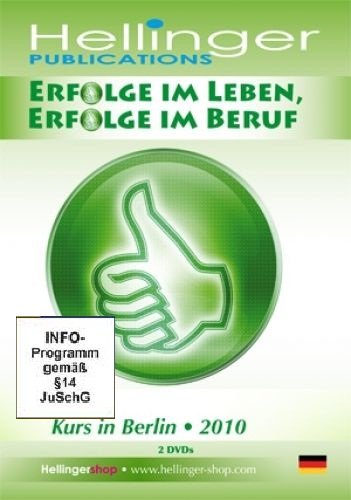 Erfolge im Leben, Erfolge im Beruf, Bert Hellinger, Kurs Berlin 2010, 2 DVD Music
