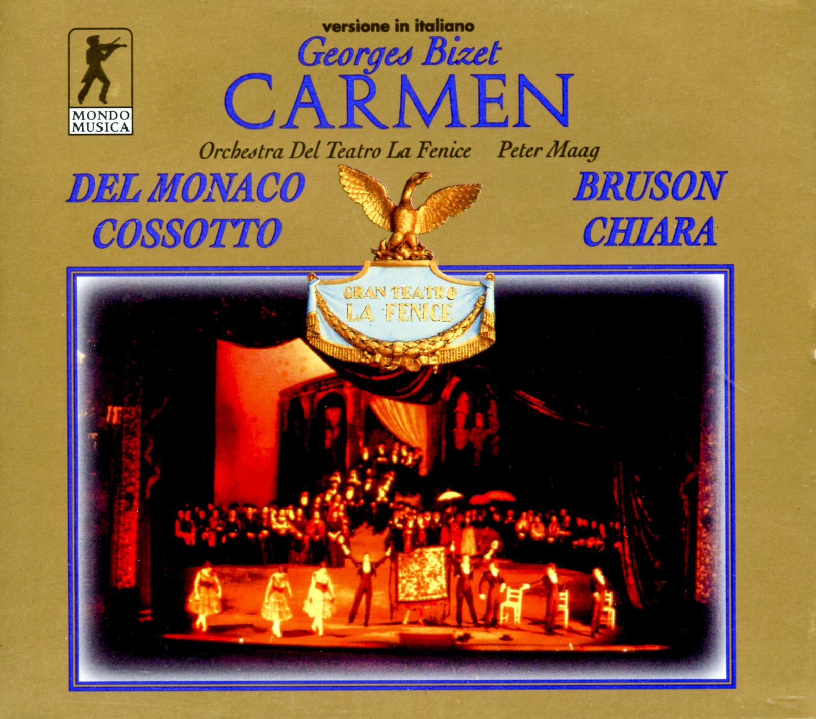 Carmen (Gesamtaufnahme - Gran Teatro La Fenice 1971 Venedig) - MM10031 Classical