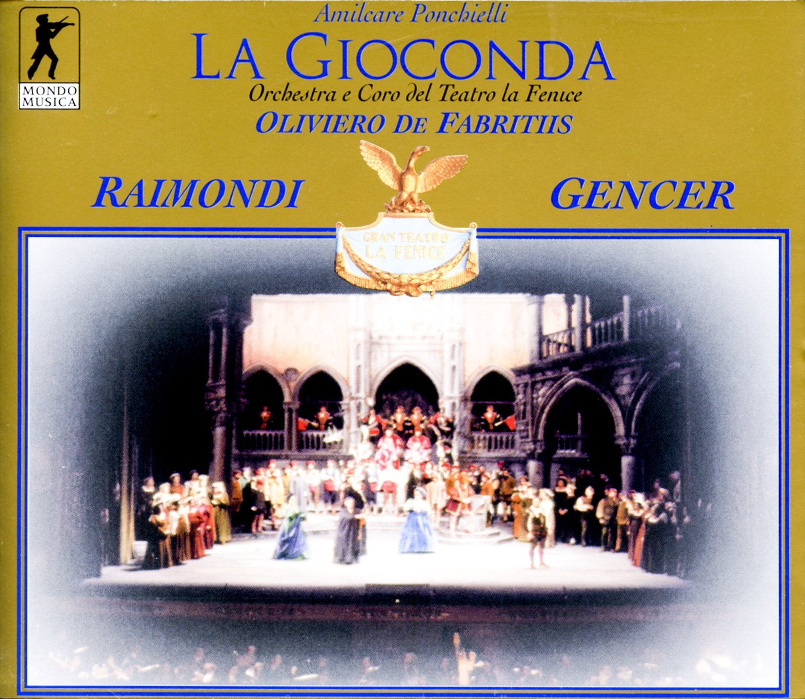 PONCHIELLI - La Gioconda (Gesamtaufnahme - Gran Teatro la Fenice 1971 Venedig) Classical