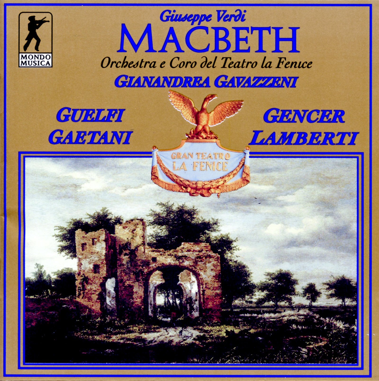 Verdi: Macbeth Gesamtaufnahme in italienischer Sprache im Teatro La Fenice vom 9. 4. 1968 Classical