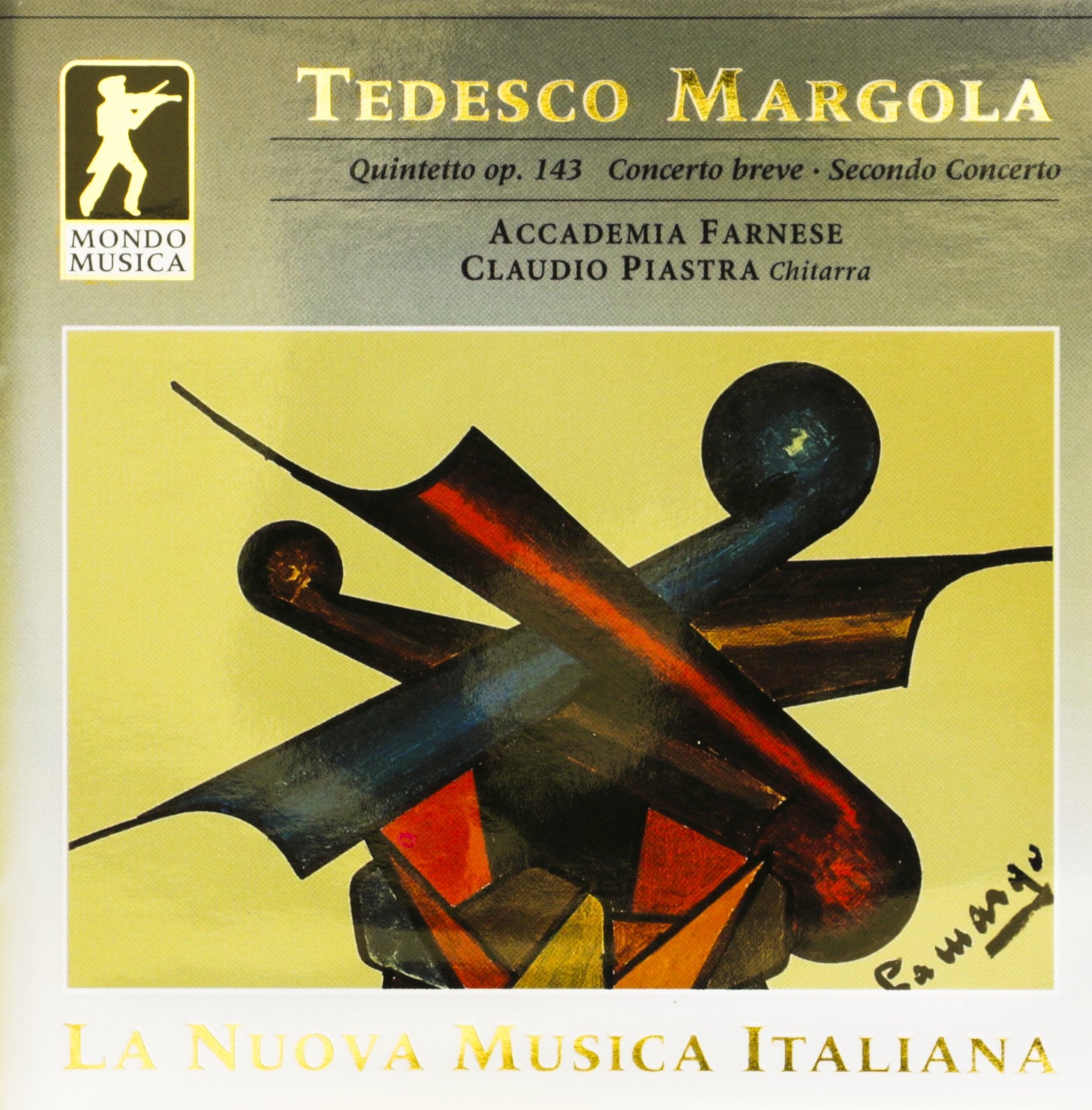 Castelnuovo-Tedesco: Quintetto op. 143 / Margola: Concerto breve, Secondo concerto Classical
