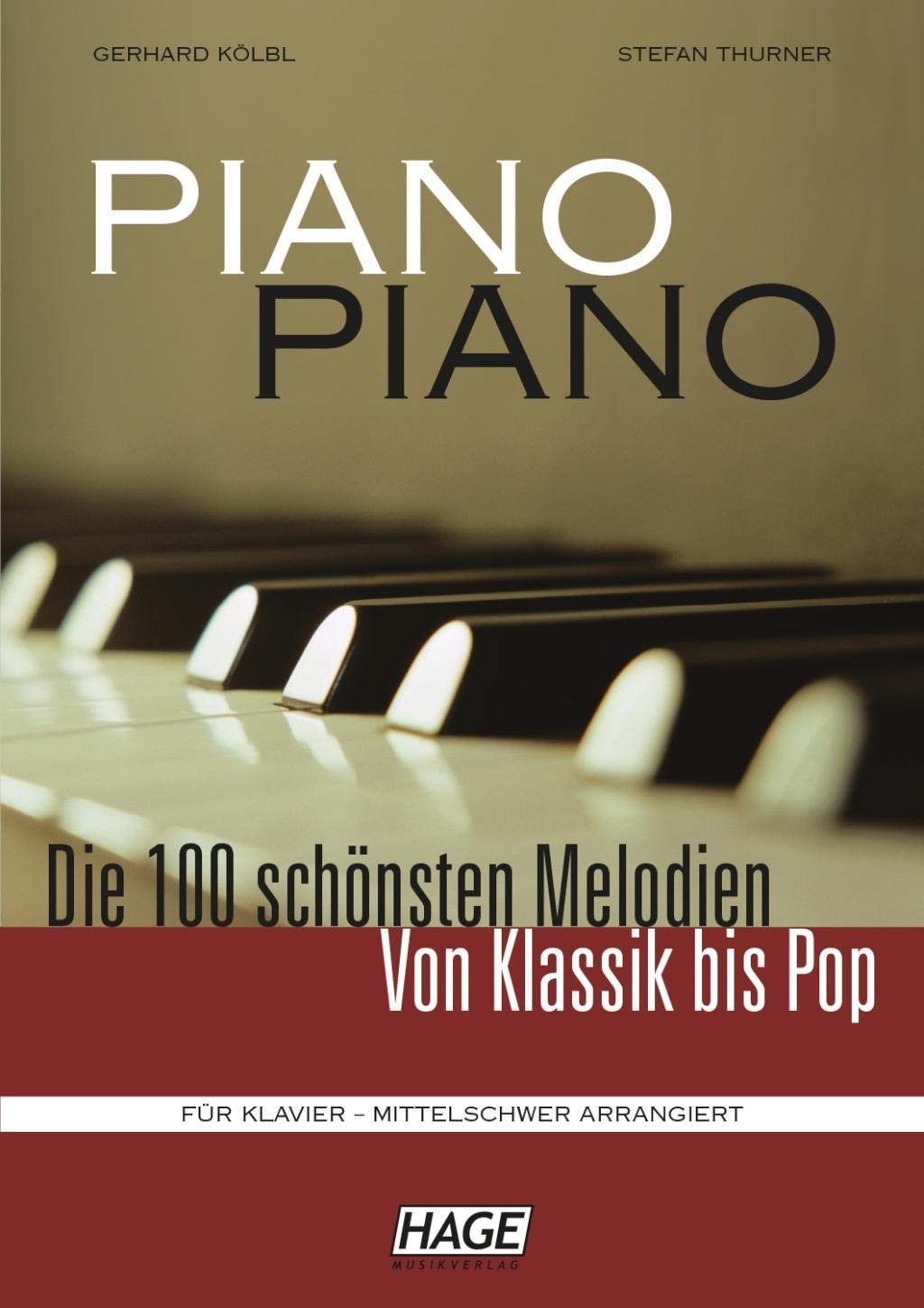 Piano Piano mittelschwer für Klavier Natural Sciences