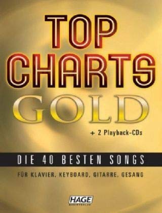 Noten + Playback-CD TOP CHARTS GOLD - 40 SONGS Books