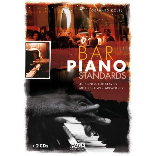 Hage - Bar Piano Standards mit 2 CDs Books