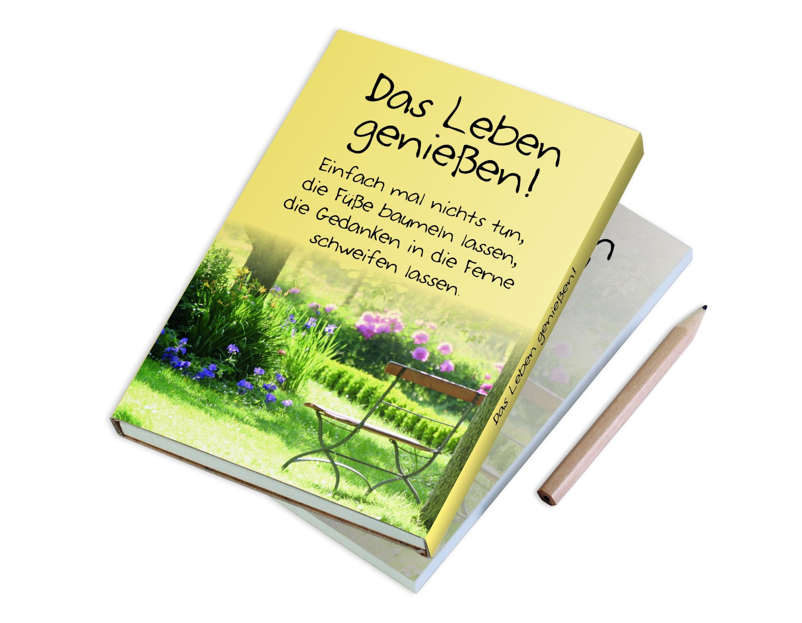 Notizblock - Serie: für Dich:-) - La Vida mit Spruch: Das Leben genießen! Einfach mal... Books