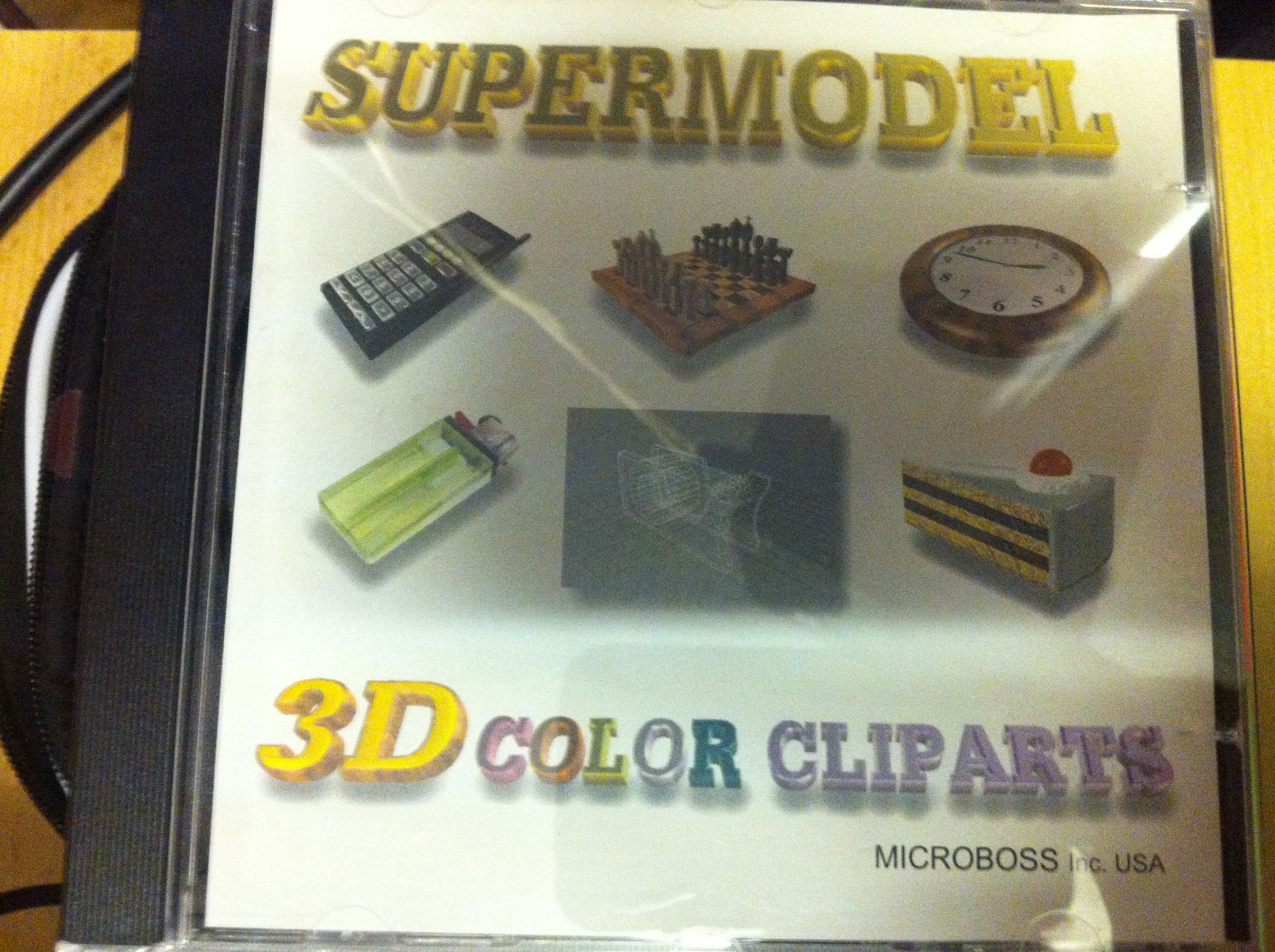 Supermodel 3D Color Cliparts Web & Graphic Design