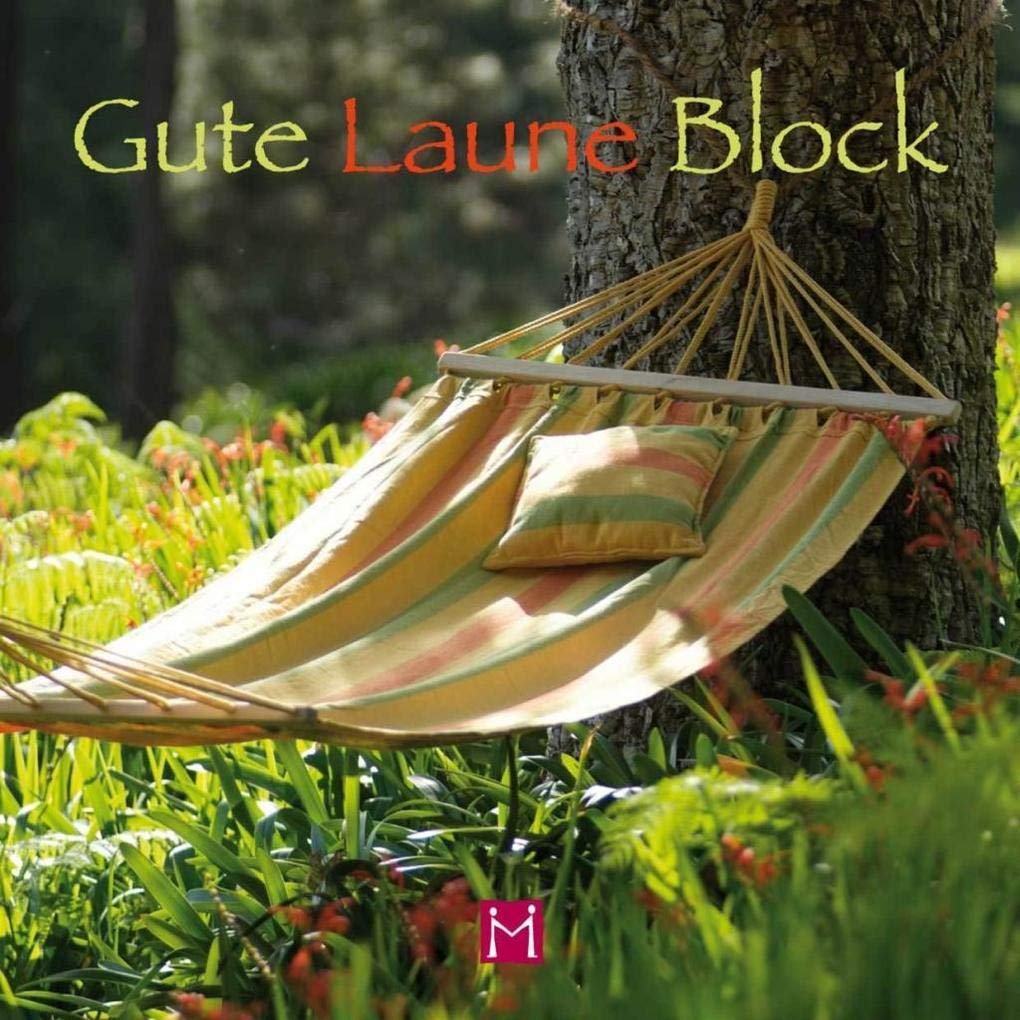 Gute Laune Block ""Hängematte Humour & Satire