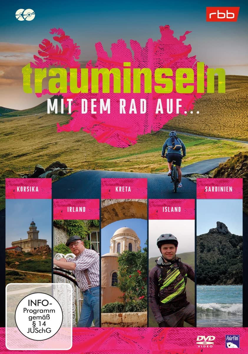 Trauminseln - mit dem Rad auf Korsika, ... Irland, ... Kreta, ...Island, ...Sardinien Box sets