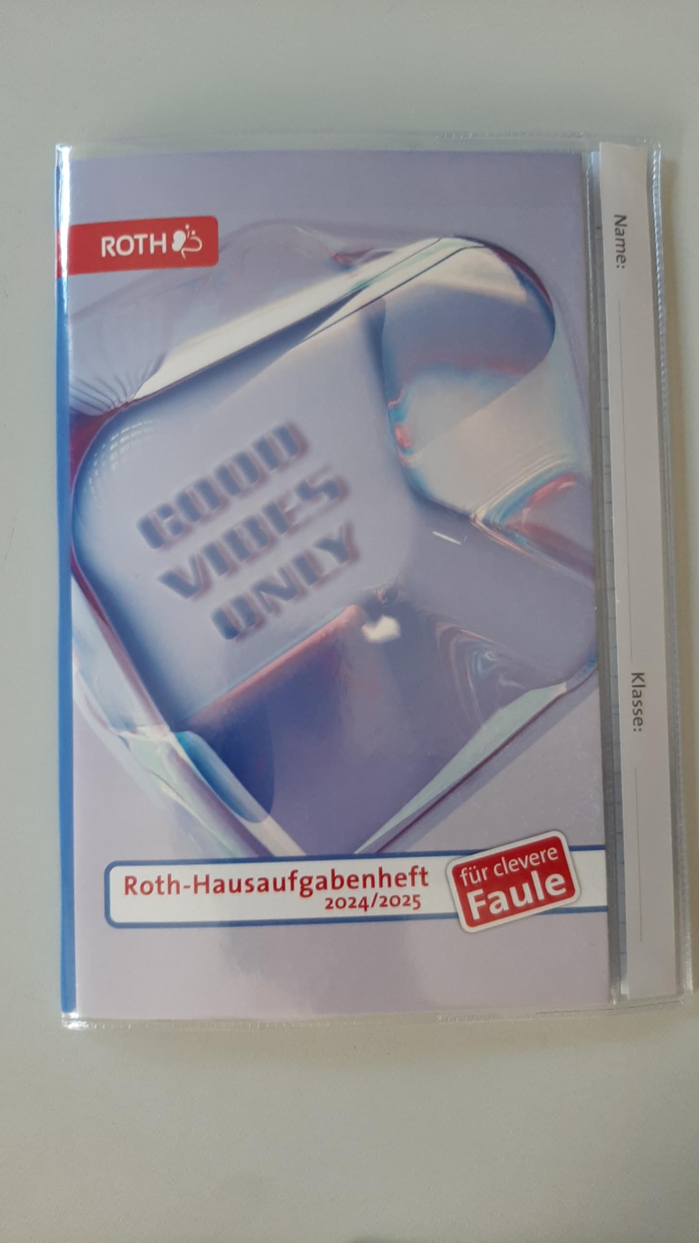 Roth-Hausaufgabenheft Superteens für clevere Faule A5, 1 Woche 2 Seiten mit Schuljahreskalendarium Learning & Reference