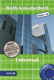 Roth-Vokalbelheft Klapp-up A5; Universal book