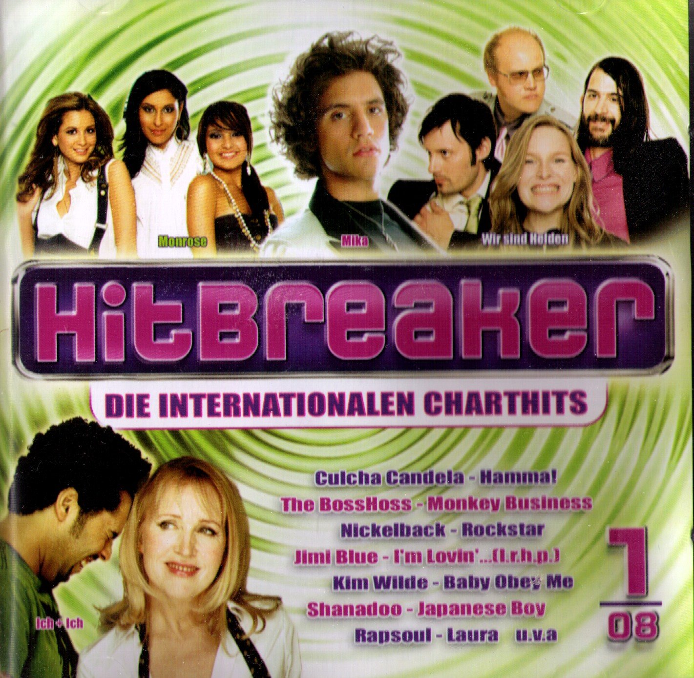 Hitbreaker 1/2008 Die internationalen Charthits (Doppel-CD) Music