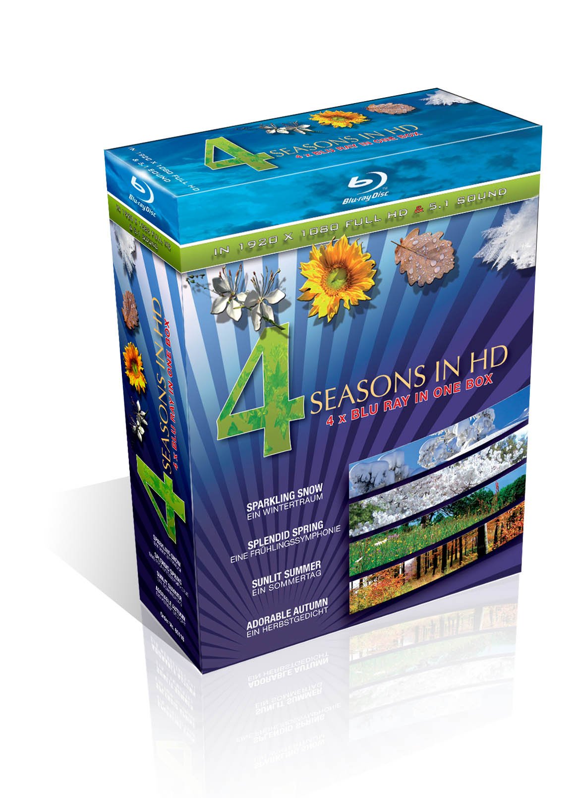 4 Season in HD: Vierjahreszeiten Box (4 Blu-Ray) dvd