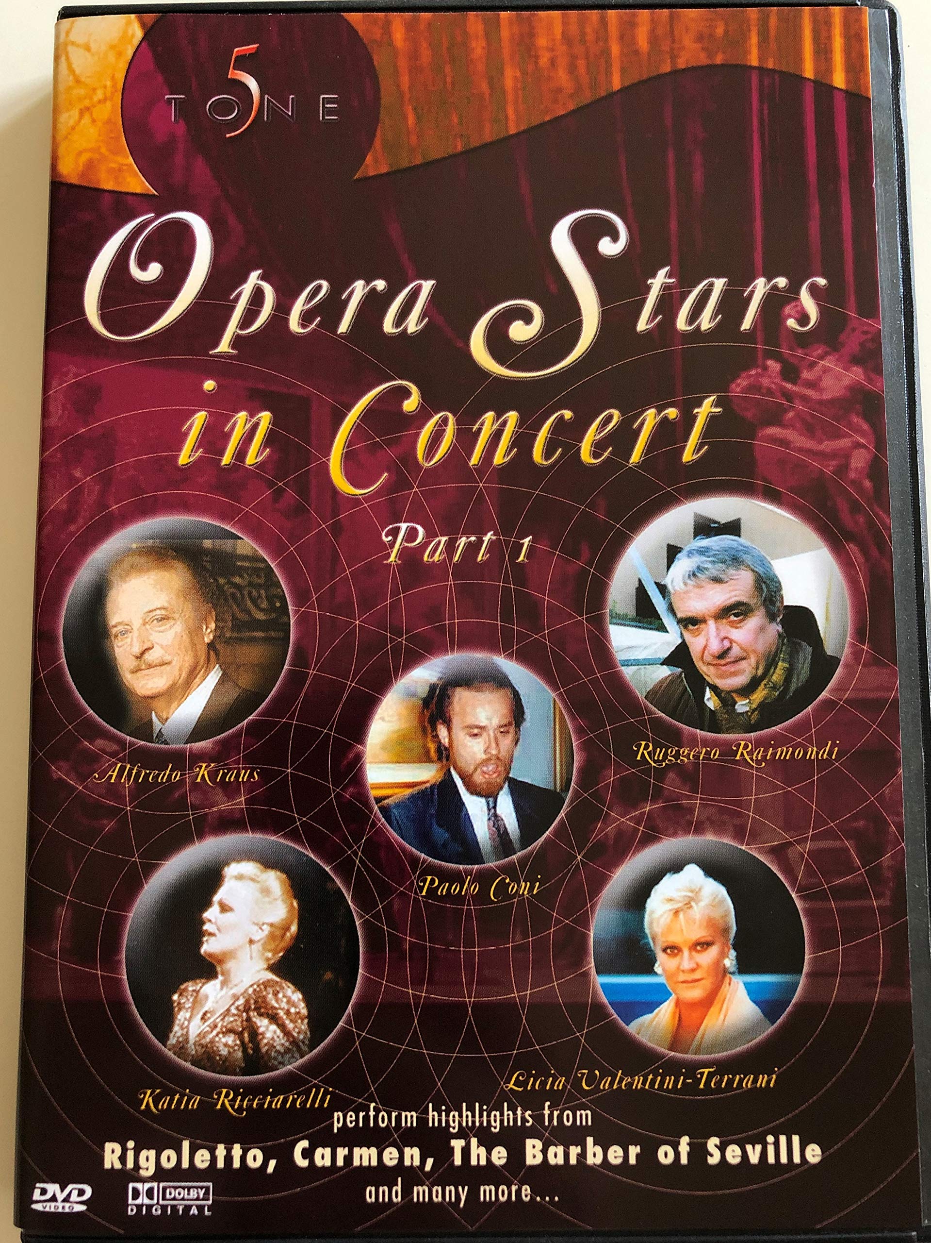 Various Composers - Opera Stars in Concert Part 1 Movies