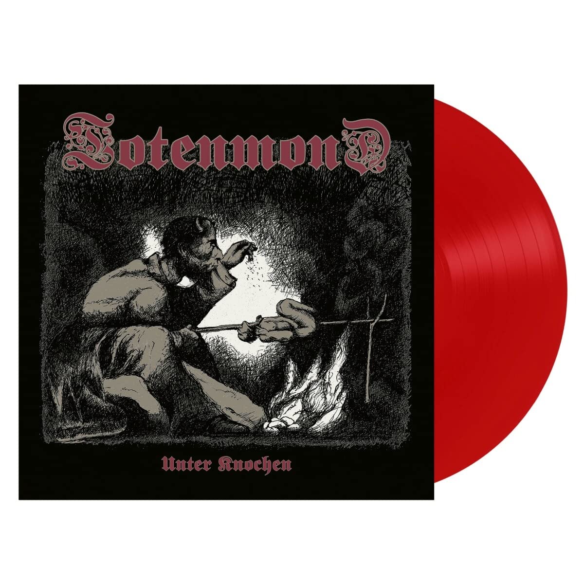 Unter Knochen (Lim.Red Vinyl) Metal & Hardrock