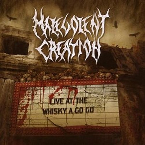 Malevolent Creation - Live At The Whisky A Go Go cd