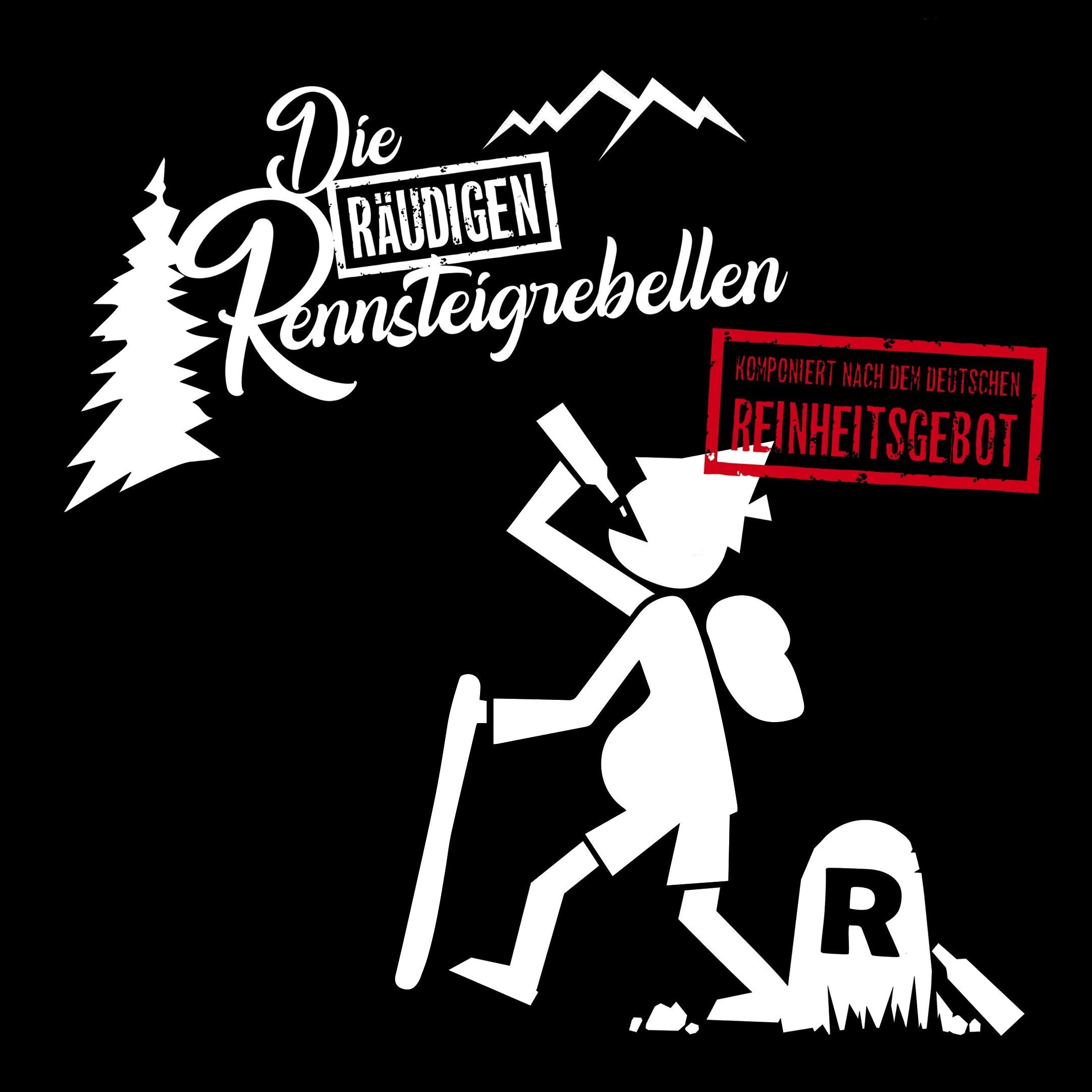 Die Räudigen Rennsteigrebellen (Ltd.7" Ep Black) Metal & Hardrock