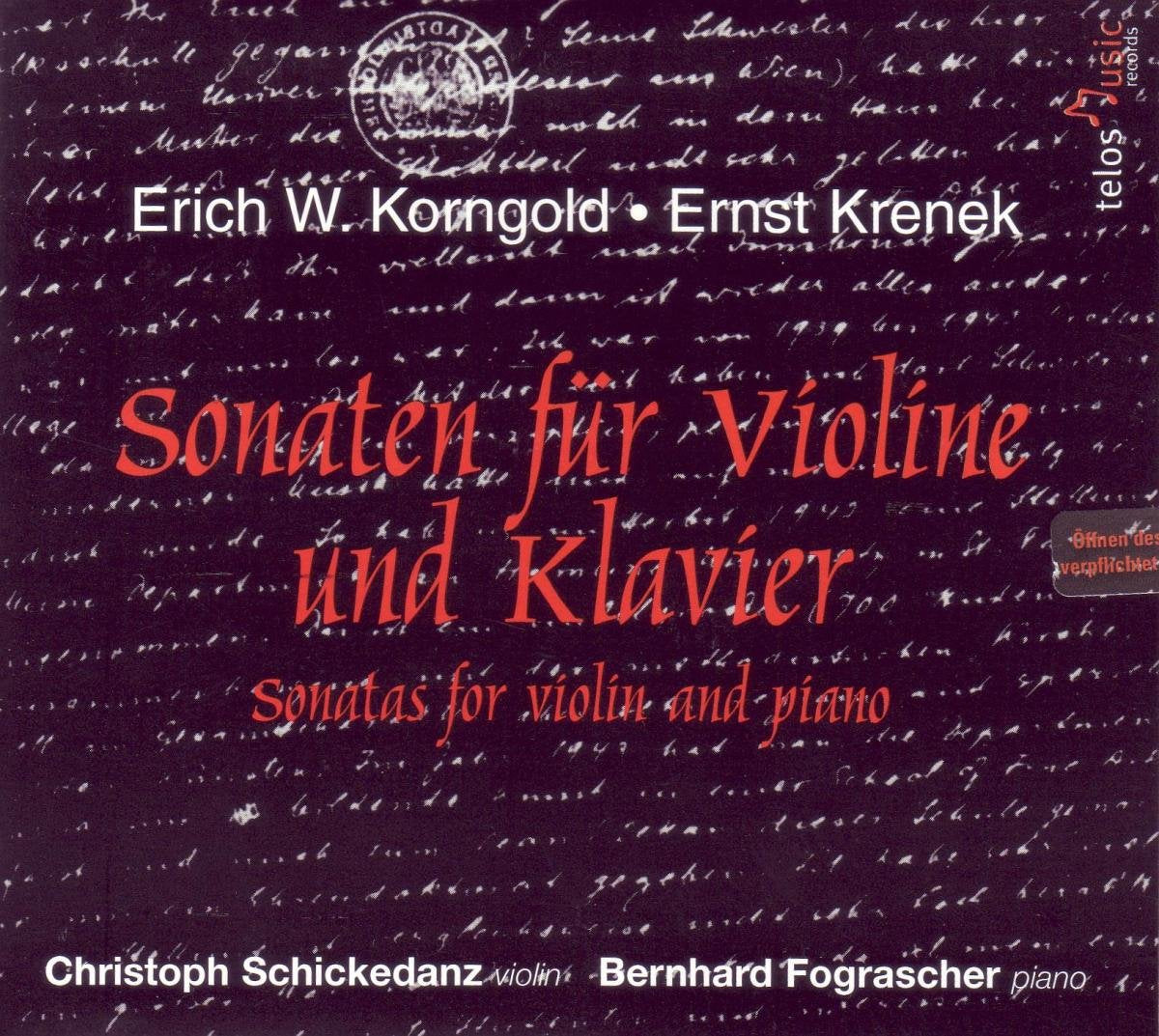 Sonaten Für Violine und Klavier Classical
