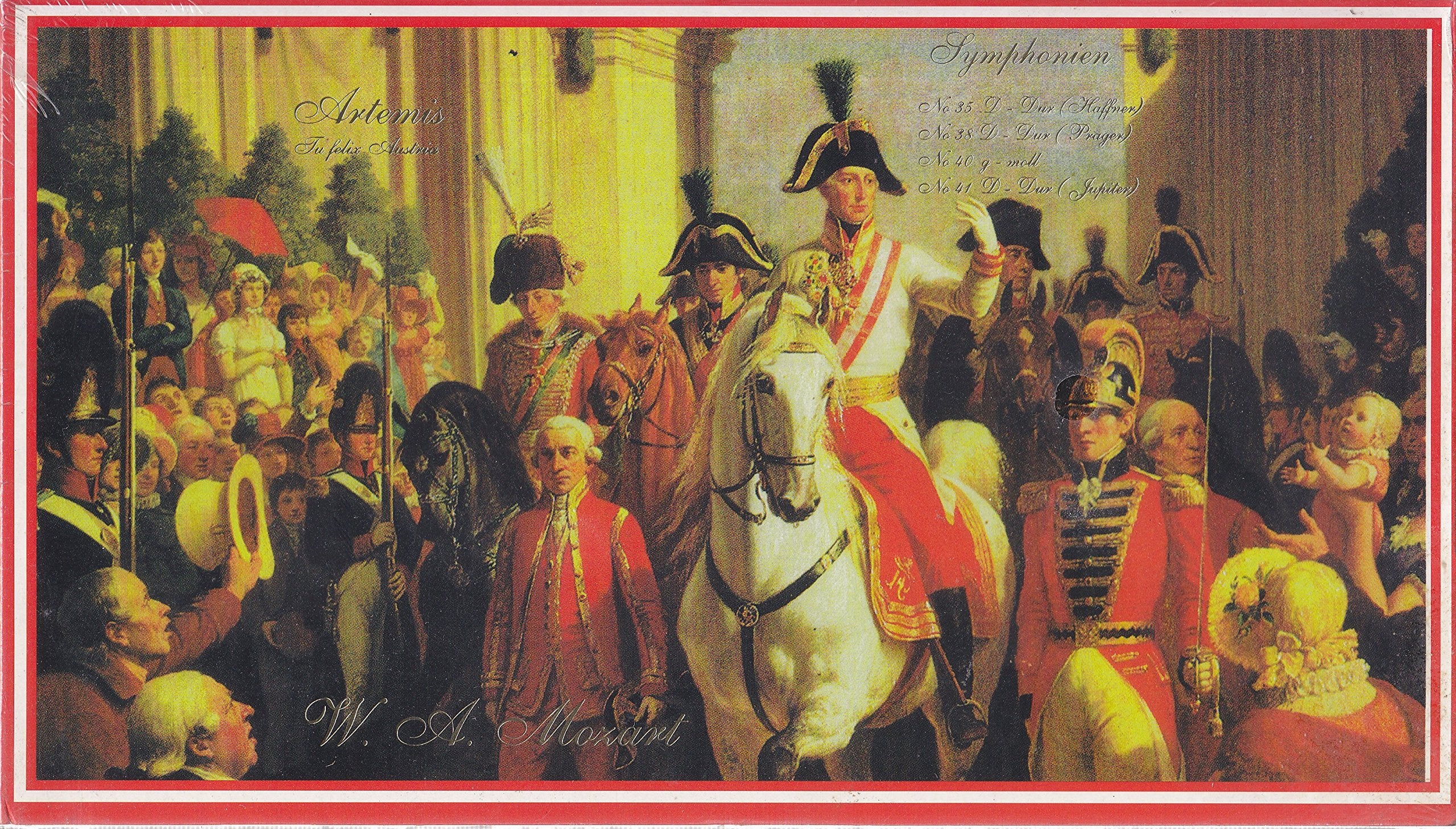 Wolfgang Amadeus Mozart - Symphonien 35, 38, 40 & 41 Music