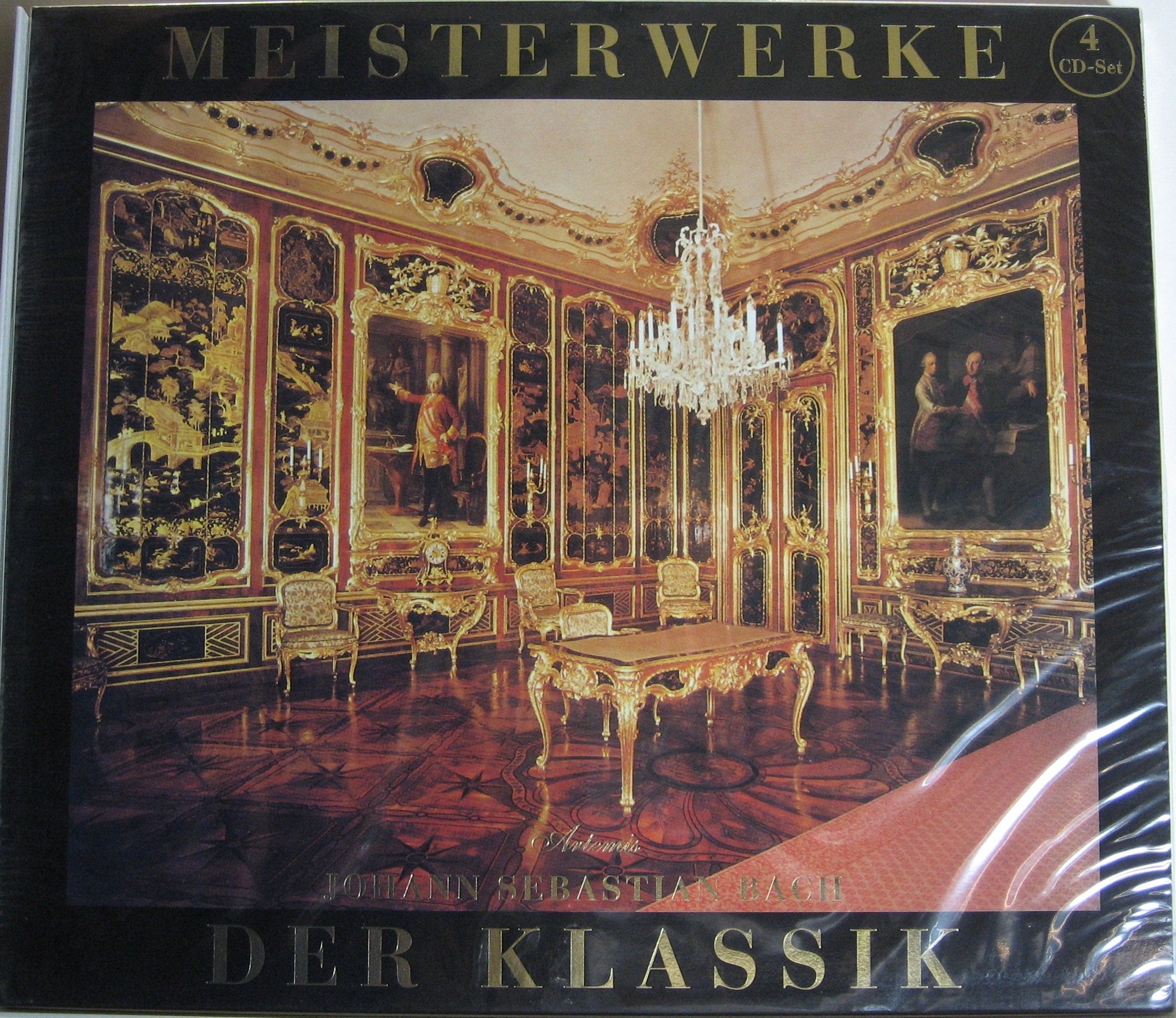 J.S. Bach - Meisterwerke der Klassik *4 CD-BOX* Music