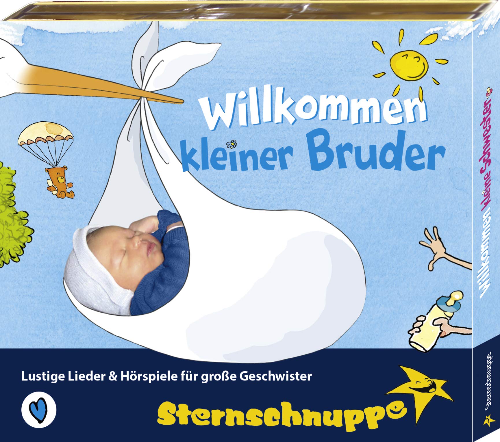 Willkommen kleiner Bruder: Das ideale Geschenk für werdende und frisch gebackene große Geschwister (Lieblingslieder) Parents & Children