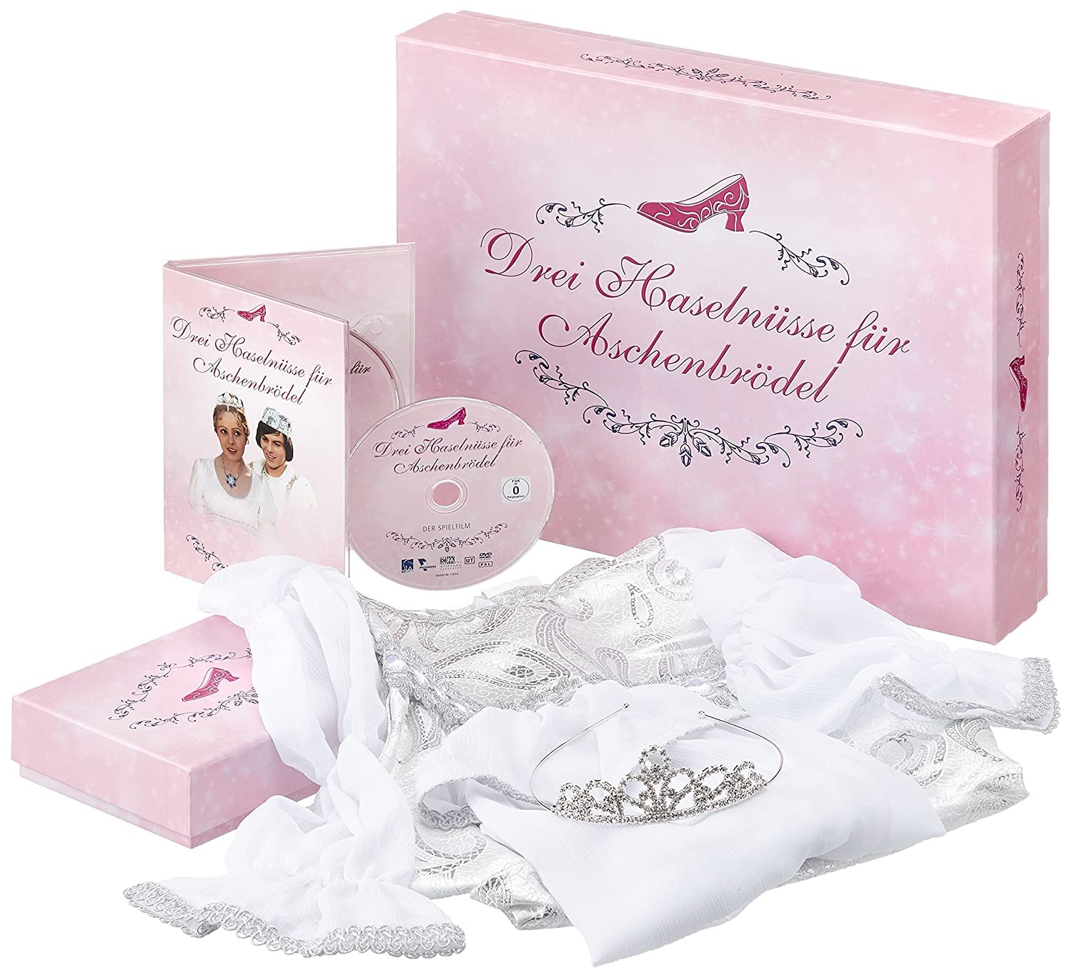 Drei Haselnüsse Für Aschenbrödel Prinzessinnen-Box (122/128) DVD+Hörspiel CD Music for Children