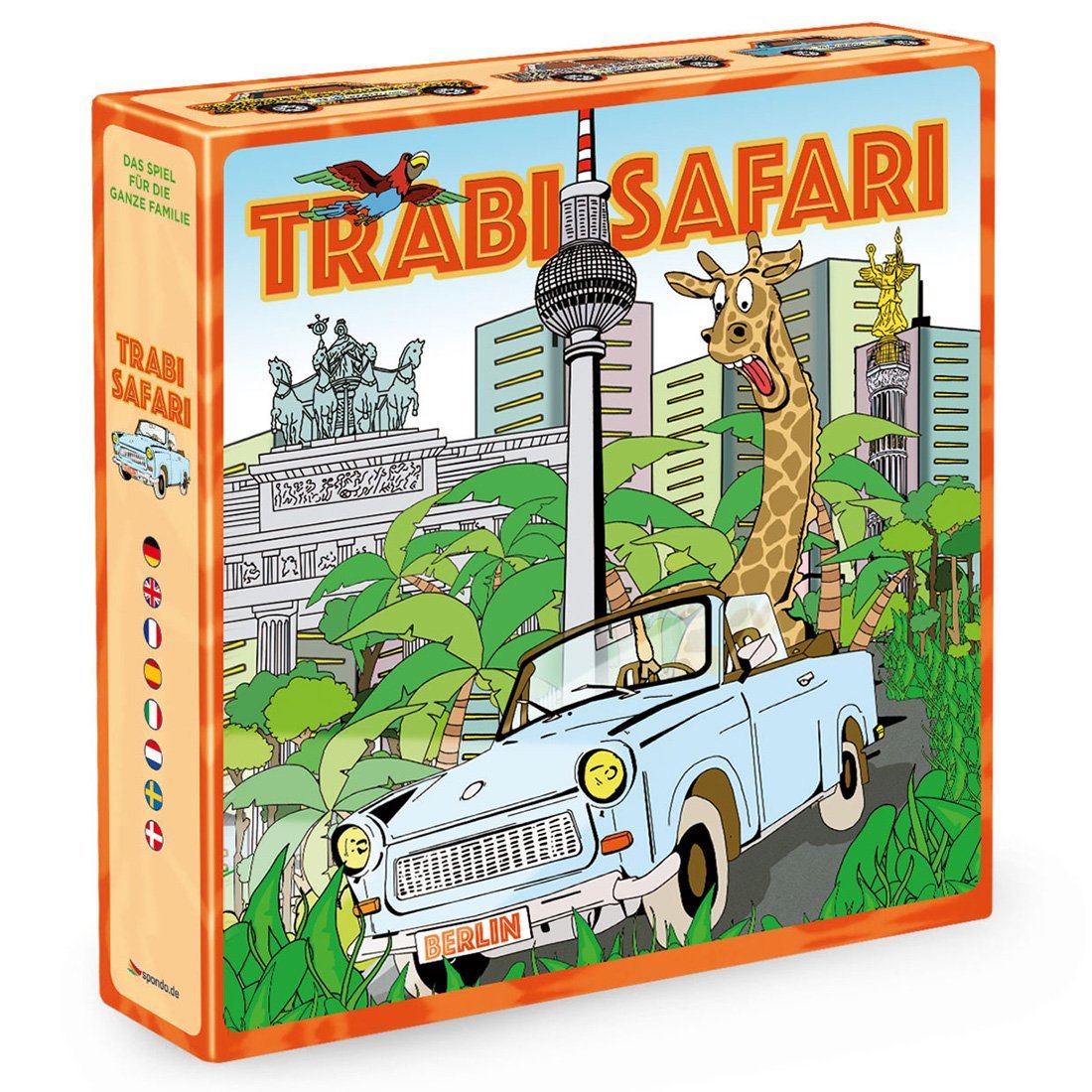 Trabi Safari-Brettspiel Rock