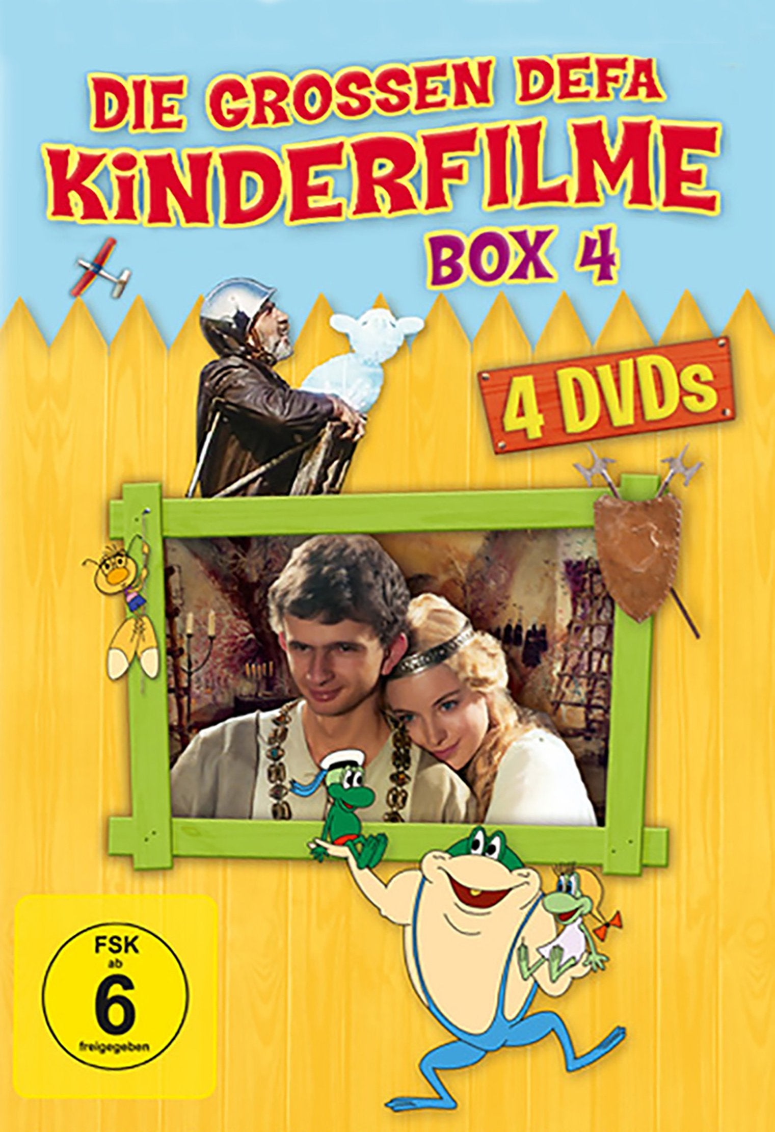 Die grossen DEFA Kinderfilme - Box 4 Films