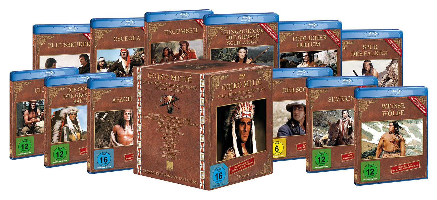 Gojko Mitic - DEFA - Indianerfilme - Limitierte Gesamtedition Films