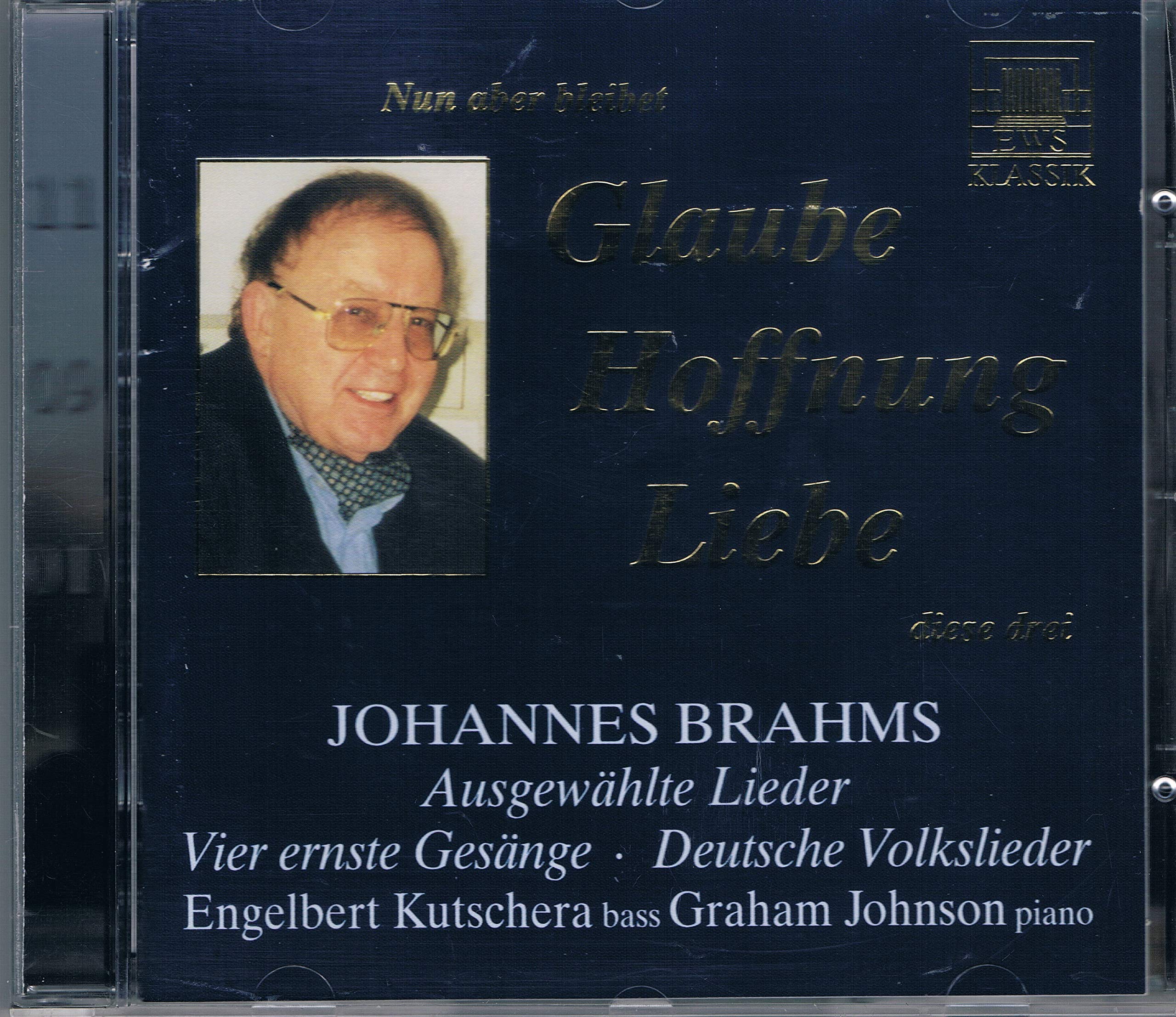 Brahms: Nun aber bleibet Glaube, Hoffnung, Liebe, diese drei - Ausgewählte Lieder Books
