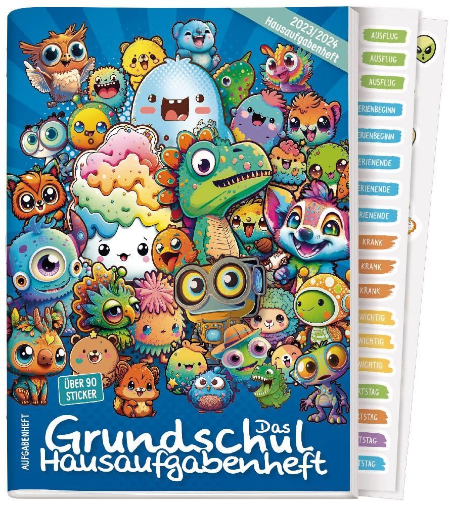 Das Grundschul-Hausaufgabenheft 23/24 A5 Learning & Reference