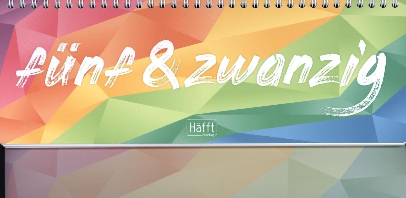 Tischkalender 2025 mit Aufsteller Lifestyle
