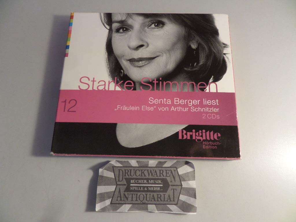 Fräulein Else. Starke Stimmen. Brigitte Hörbuch-Edition, 2 CDs Contemporary literature