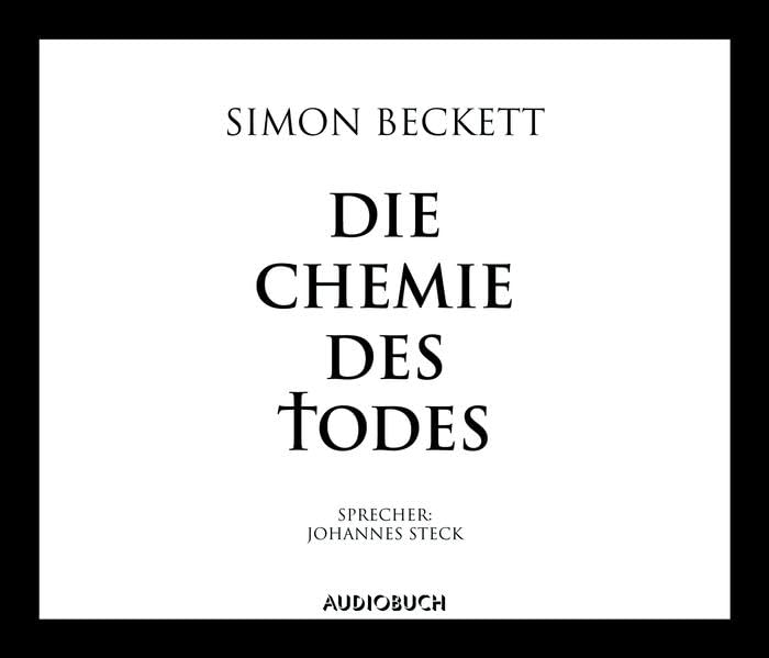 Die Chemie des Todes (CD): Gekürzte Lesung Contemporary literature