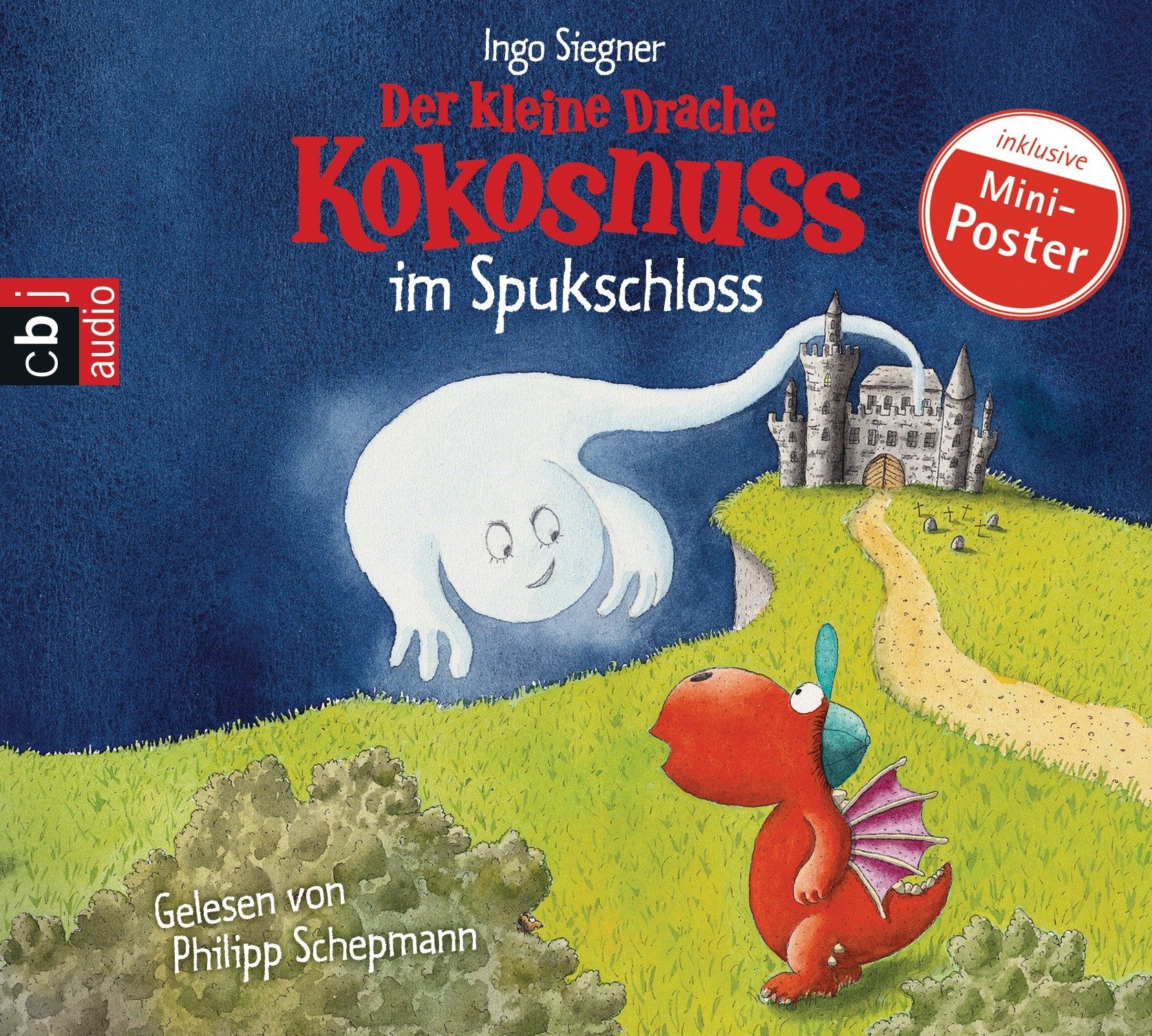Der kleine Drache Kokosnuss im Spukschloss (Die Abenteuer des kleinen Drachen Kokosnuss, Band 10) Non-fiction