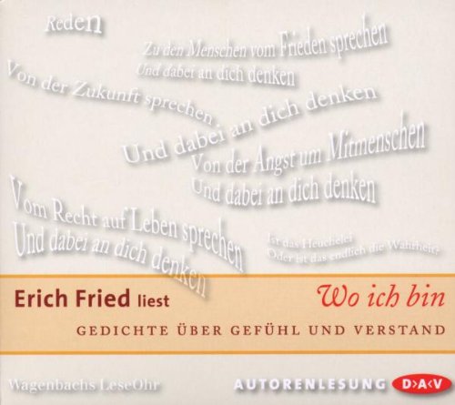 Wo Ich Bin Books