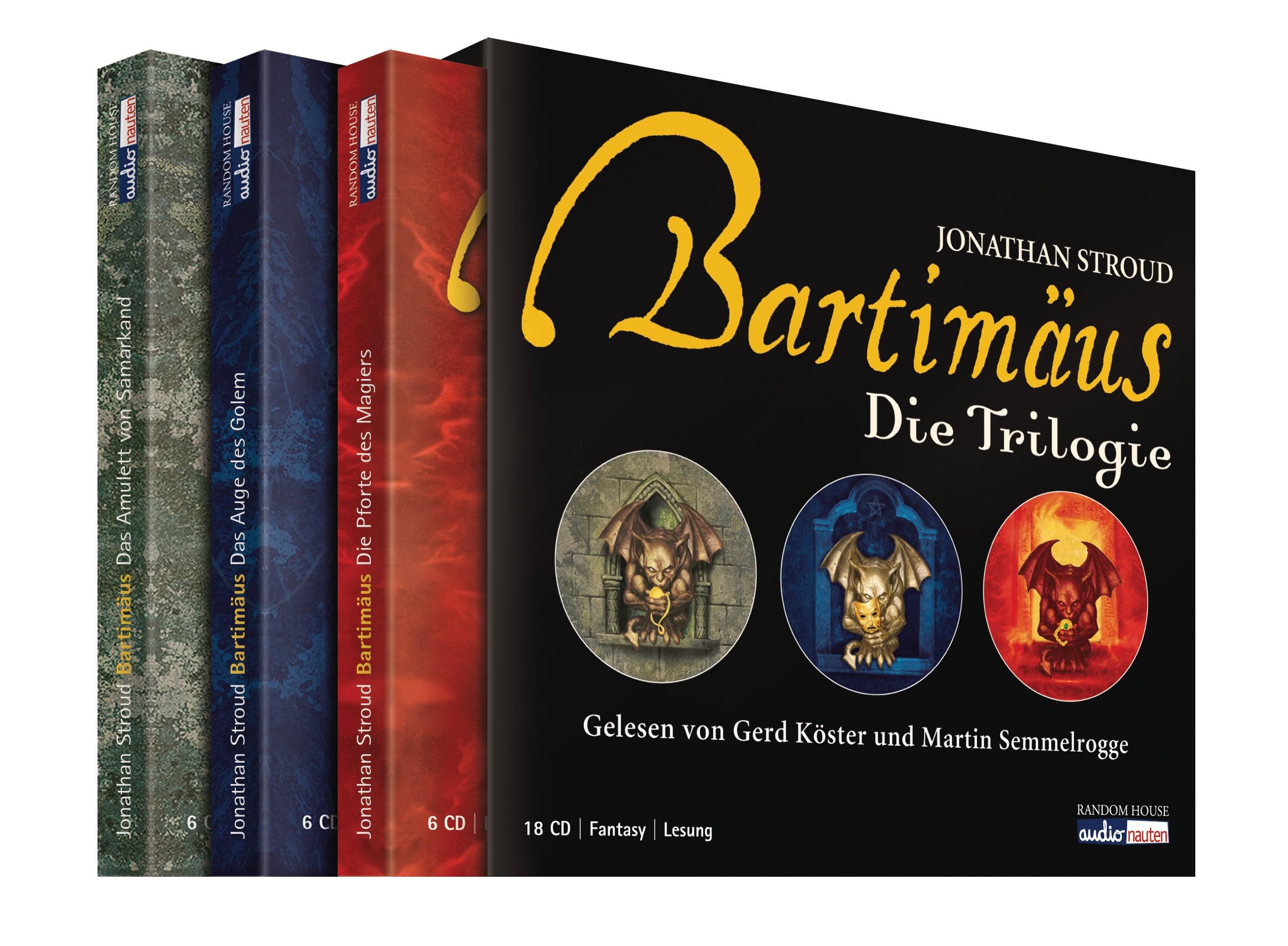 Die Bartimäus Trilogie: Das Amulett von Samarkand - Das Auge des Golem - Die Pforte des Magiers (Die BARTIMÄUS-Reihe, Band 1) Novels & Short Stories