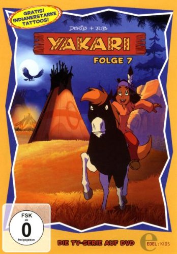 Yakari – „Schneeball in Gefahr" – Folge 7, Die DVD zur TV-Serie (Gratis! Mit indianerstarken Tattoos!) Box sets
