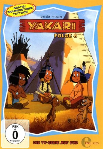 Yakari – „Der Gesang des Raben" – Folge 8, Die DVD zur TV-Serie (Gratis! Mit indianerstarken Tattoos!) Box sets