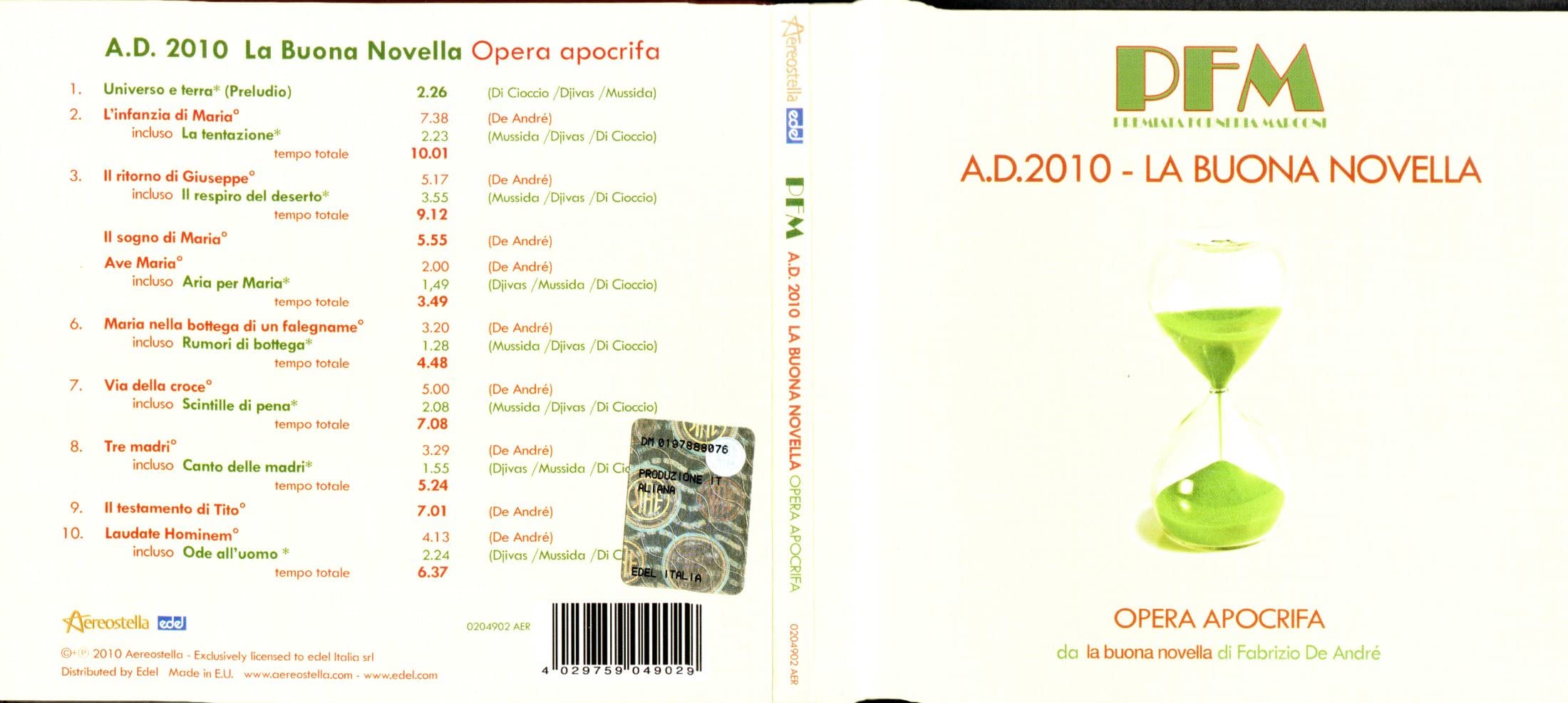 A.D. 2010 La Buona Novella Pop